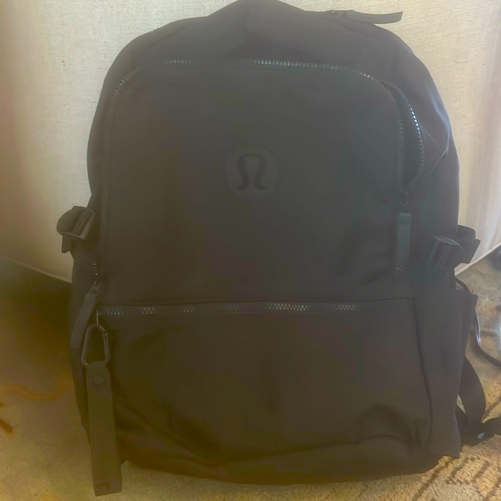 New Crew Lululemon Black Backpack